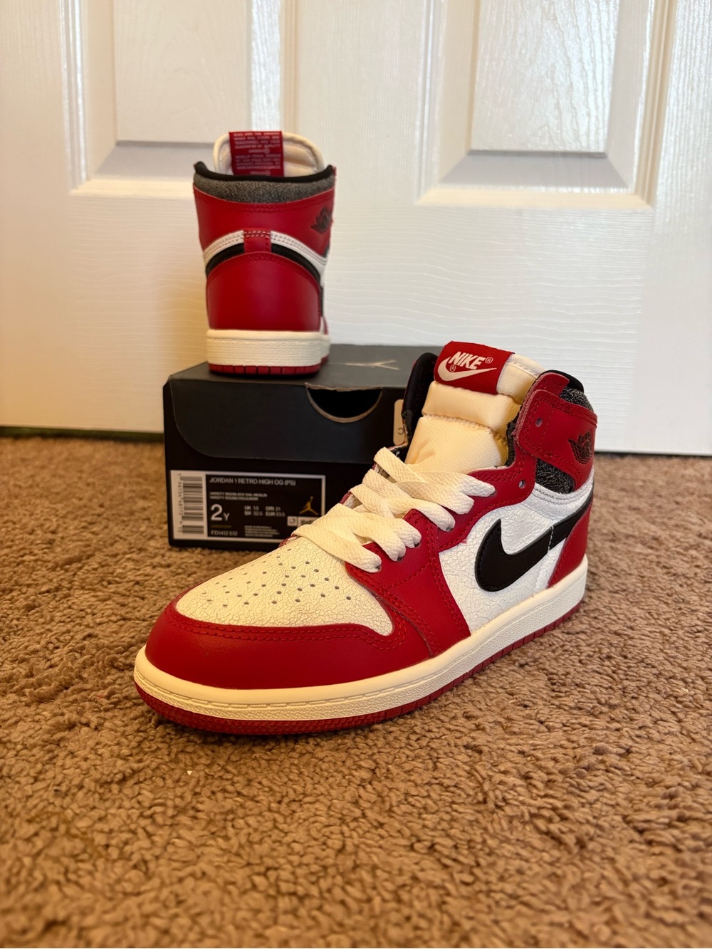 Jordan 1 Retro High OG
Chicago Lost and Found (NEW)